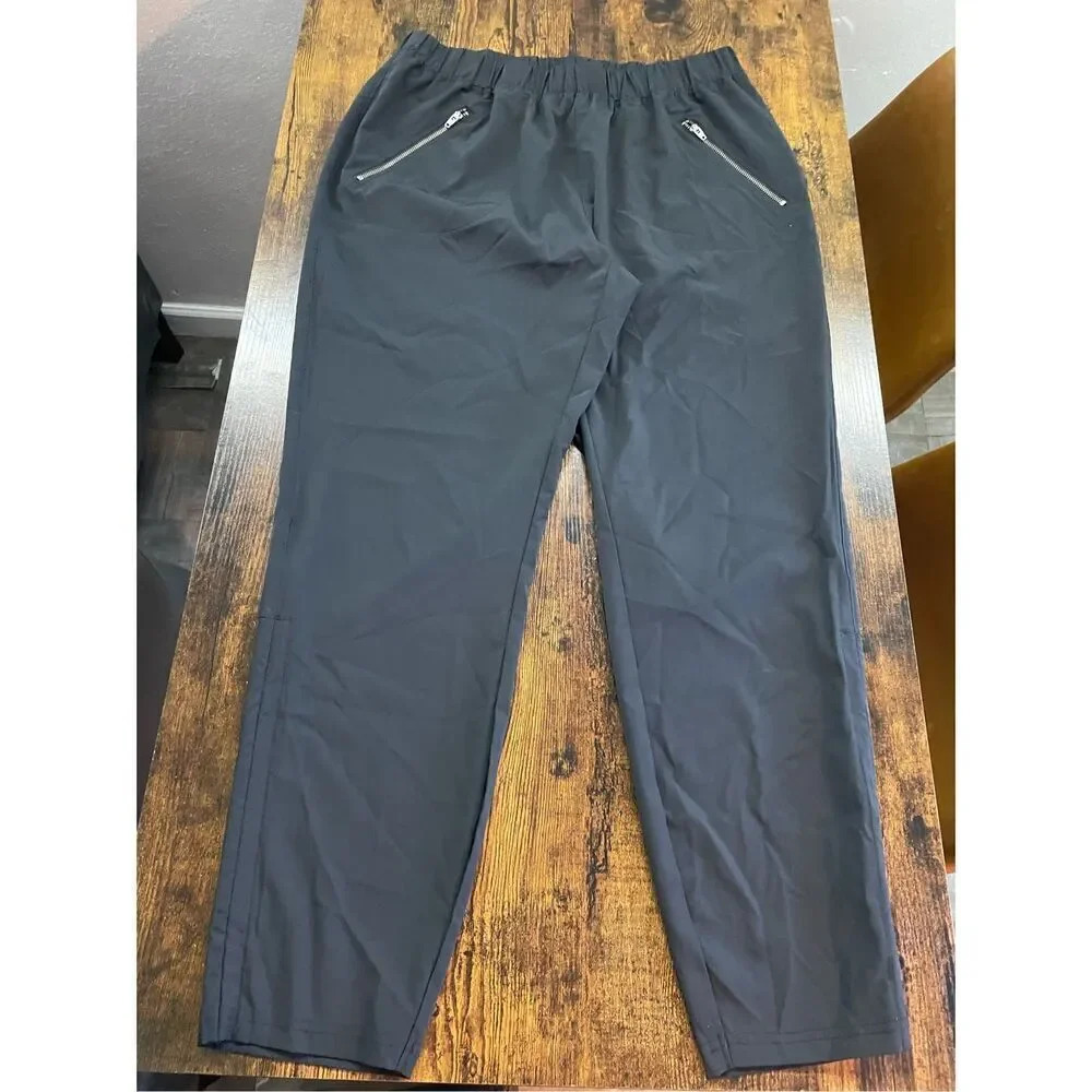 crz yoga zipper jogger pants size US 12